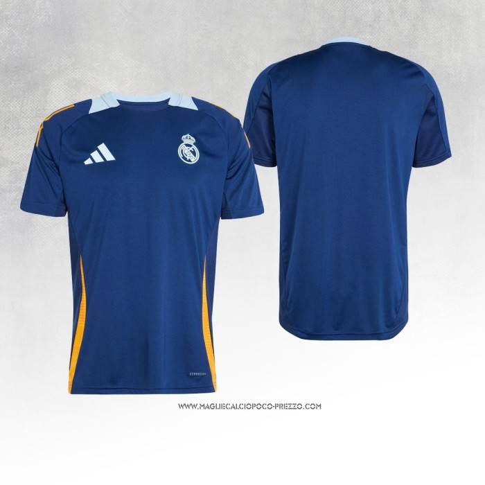 Maglia Allenamento Real Madrid 2024 Blu -25